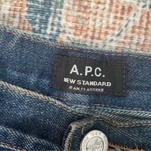 A.P.C. New Standard Jean Clasique 31 Waist